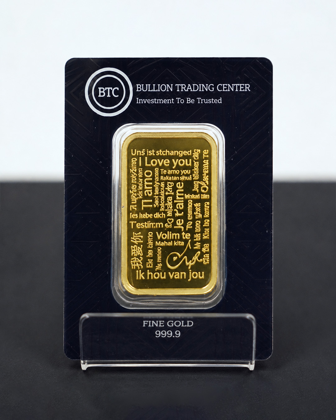 Minted Gold Bar