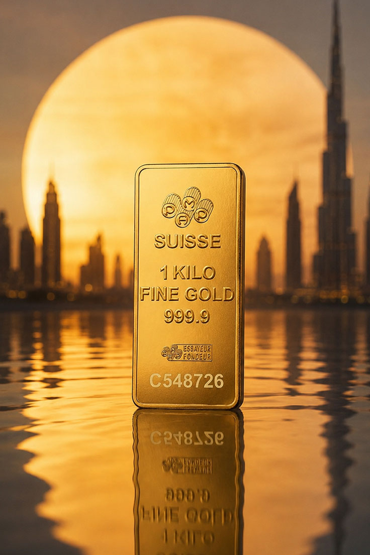 Investment grade gold bullion bars